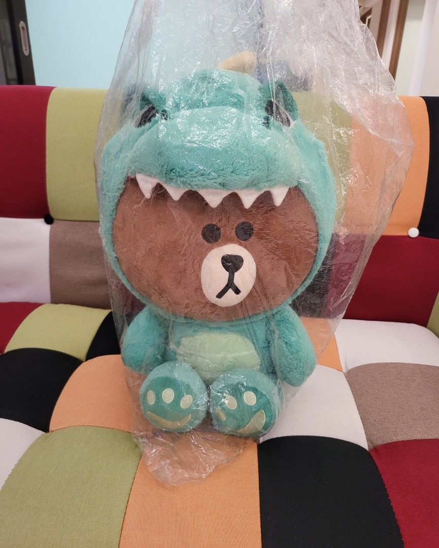 Dino Brown large Hobbies Toys Toys Games on Carousell