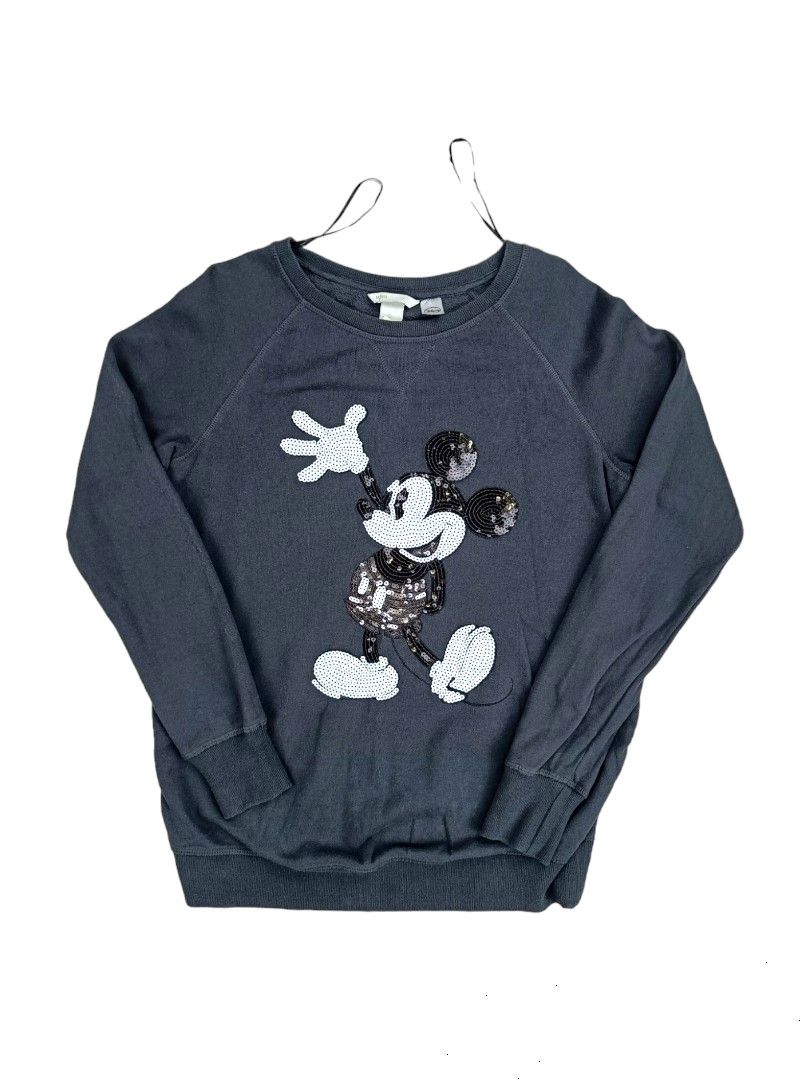 Disney X H M Sequins Mickey Mouse Sweatshirt