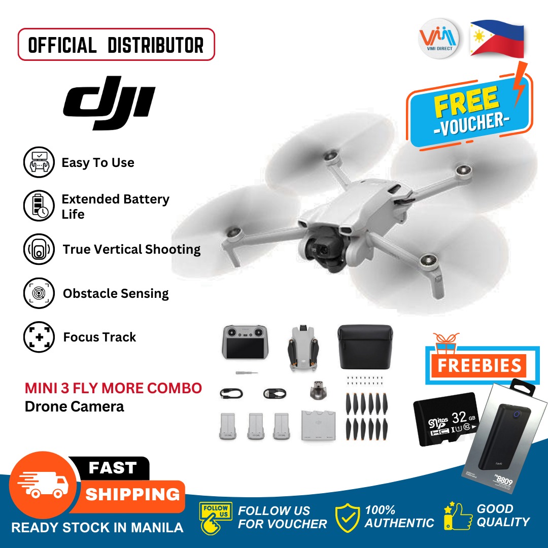 DJI Mini 3 FMC Lightweight Mini Camera 4K HDR Video 38min Flight Time ...