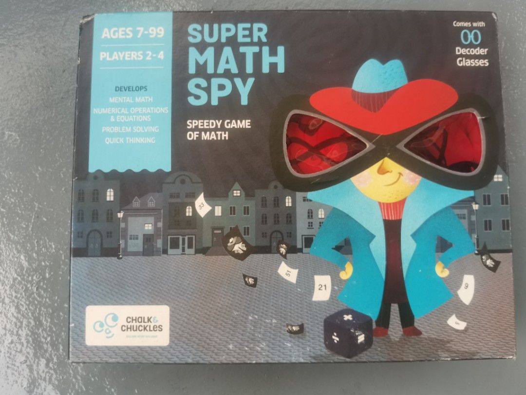 Spy Math Games Educational Game Spy Math, Hobbies & Toys, Toys & Games on Carousell