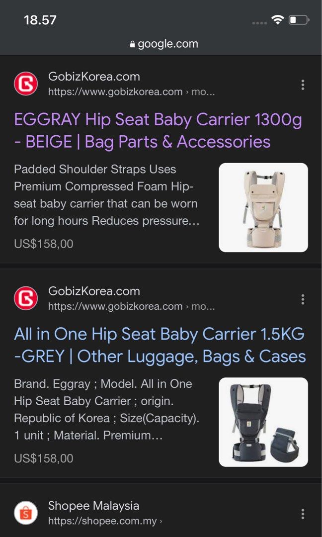 Harga ergo baby hipseat clearance
