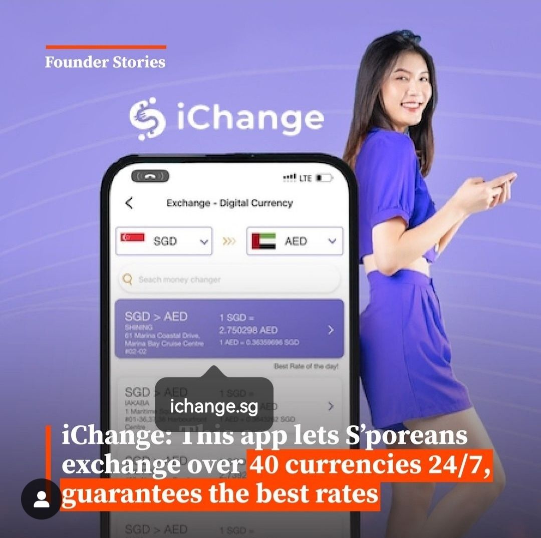 Free $5 code (yeo553) IChange highest ringgit money changer card apple  phone android phone applepay google pay, Tickets & Vouchers, Store Credits  on Carousell
