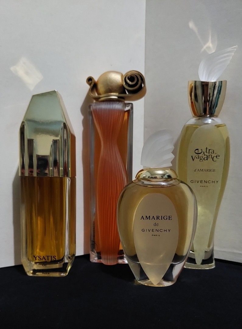 GIVENCHY THE GODDESSES OF GIVENCHY VINTAGE PERFUME COLLECTION AUTHENTIC ORIGINAL DISCONTINUED Beauty Personal Care Fragrance Deodorants on Carousell