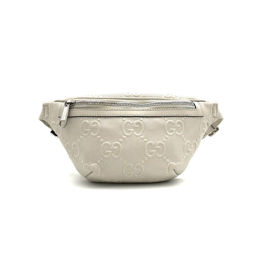 White gucci waist bag new arrivals