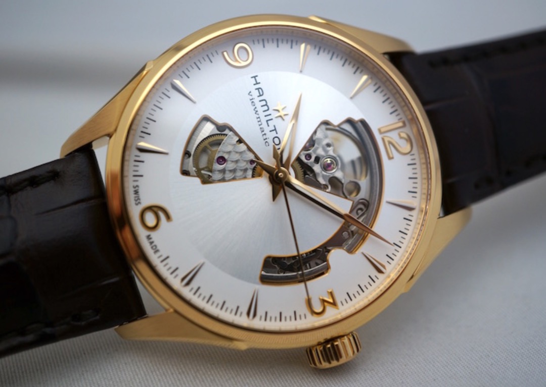 Hamilton Jazzmaster Open Heart Auto 42mm H32735551 Luxury