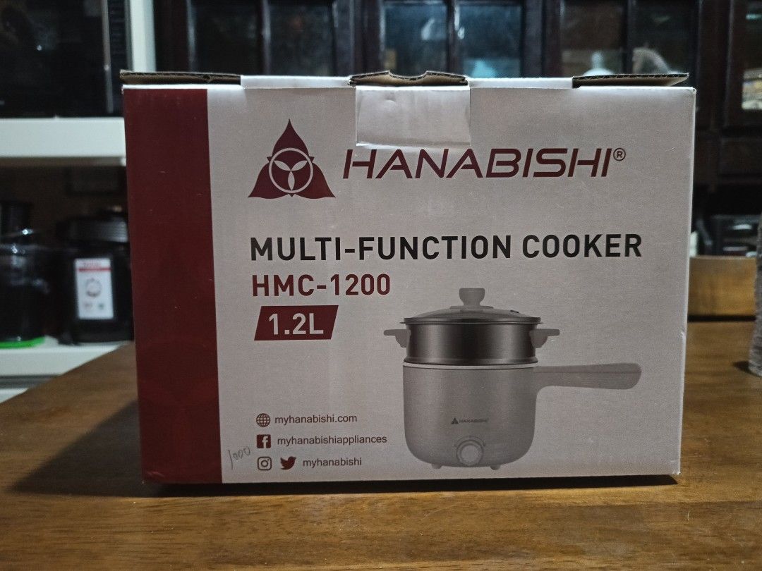 Hanabishi multi function cooker HMC 1200, TV & Home Appliances, Kitchen