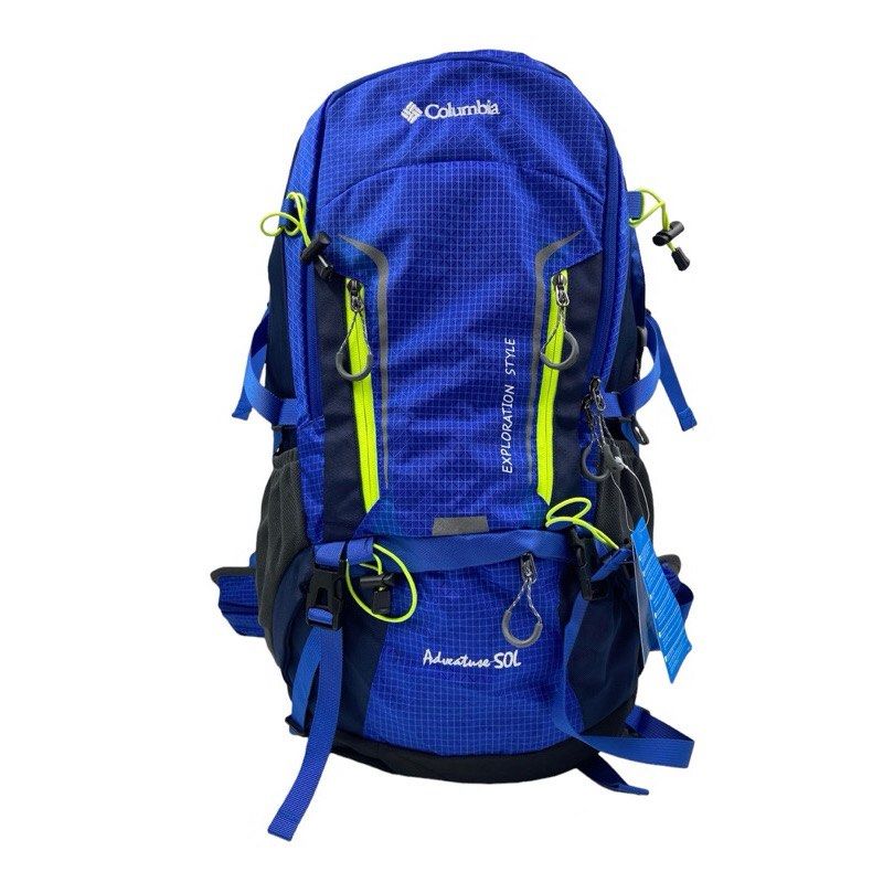 BRAND NEW IN STOCK Hiking Columbia 50L Travel Backpack for hiking camping trekking fishing and mountain climbing outdoor waterproof long term use