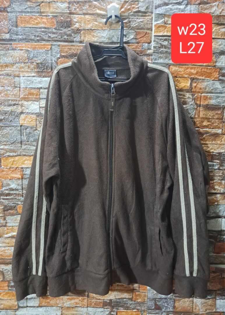 Hill crop fleece full.zipper jacket Men s Fashion Coats Jackets and Outerwear on Carousell