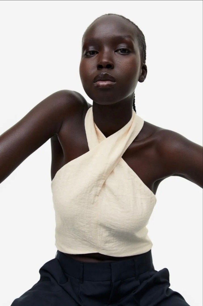 H&m backless top clearance