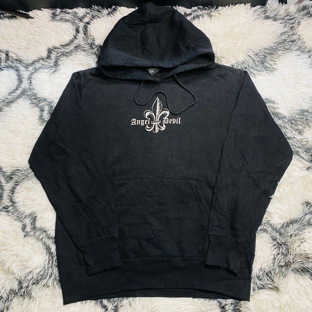 HOODIE ANGEL DEVIL Men s Fashion Tops Sets Hoodies on Carousell