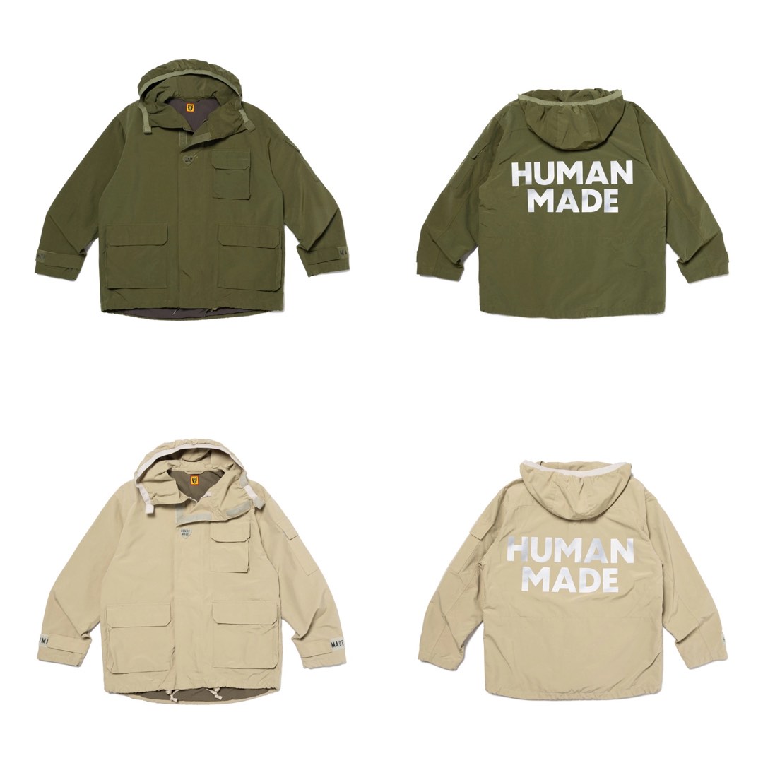Human Made: Men's Mountain Parka (Olivedrab) | DSMNY E-SHOP
