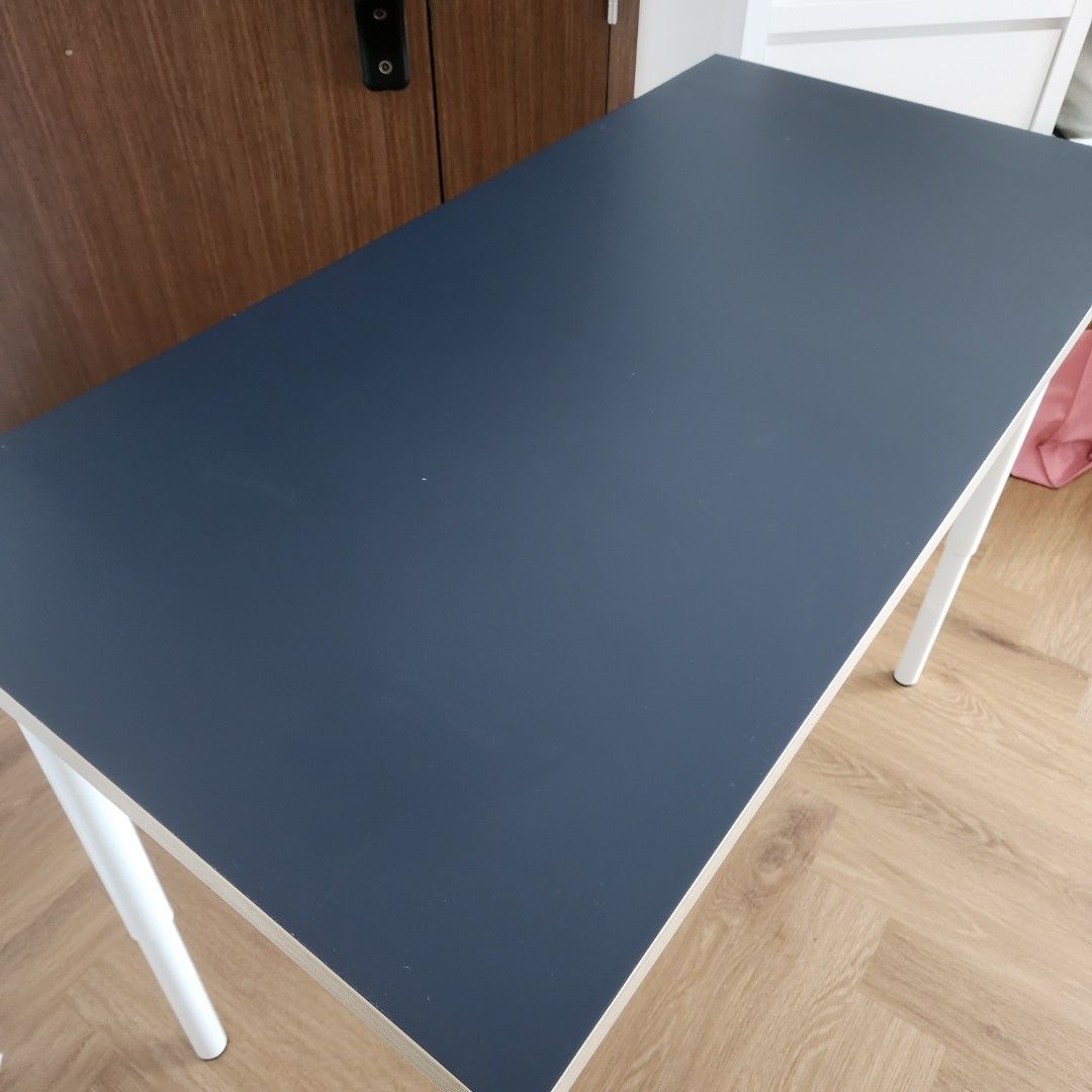 Ikea linnmon best sale blue