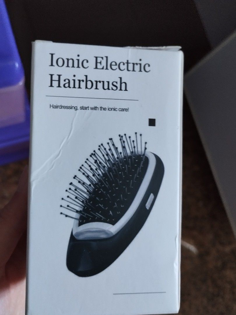 Electric ionic hair best sale brush