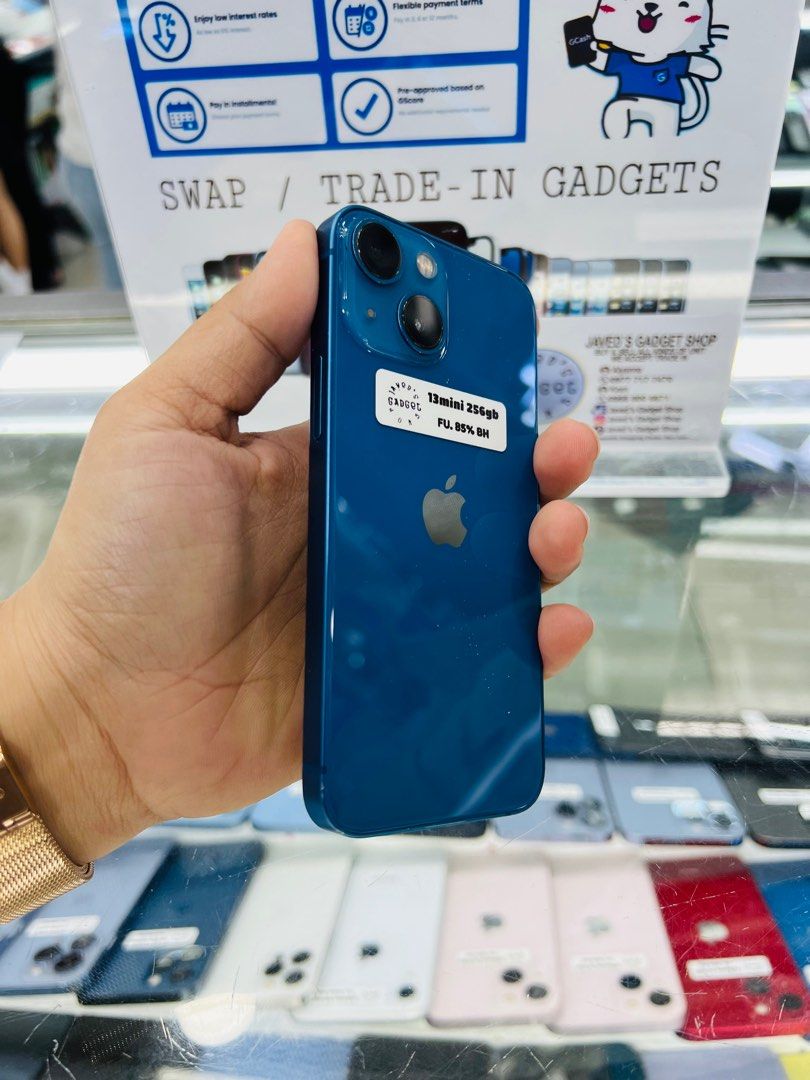 Iphone 13 Mini 85% batt 256 (Category: iPhone 13 Series) located in San Juan City. Submitted by javedsgadgetshop (Listing ID 1290287275, Image 3). Description: OPEN FOR INSTALLMENT VIA CREDIT CARD/GGIVES & SWAP/TRADE-IN! WE BUY AND SELL ( ANYKINDS OF UNIT BINIBILI PO NAMIN)! PTPA : Padelete po f bawal Read ❗️Onhand ‼️ Iphone 13mini •256gb •NTC Variant •85% batt health •Factory unlock •95% Smoothness •No hidden issue | No Repaired •100% Authentic 