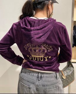 Juicy couture velour jacket | juicy couture y2k hoodie jacket