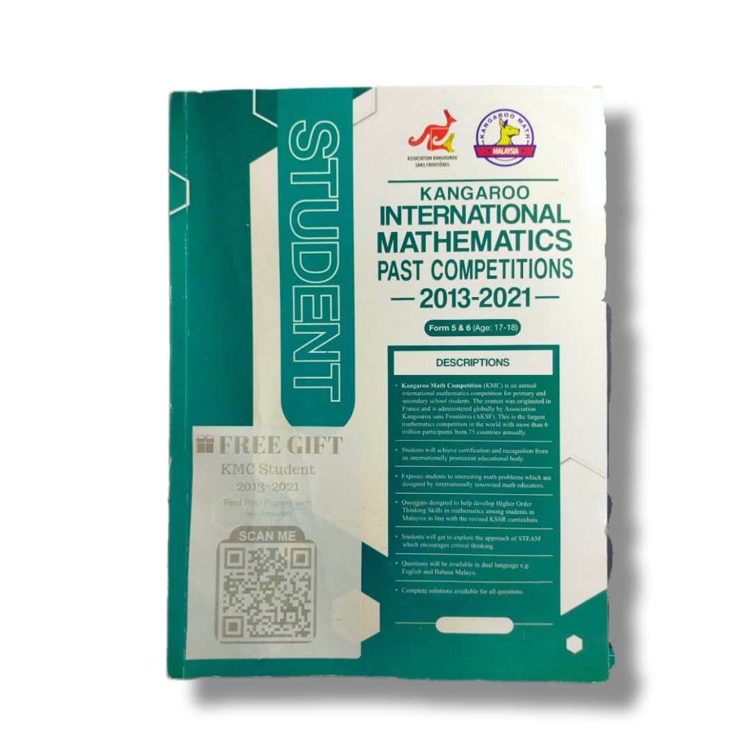 Kangaroo Maths Competition Past paper, Hobbies & Toys, Books & Magazines, Children