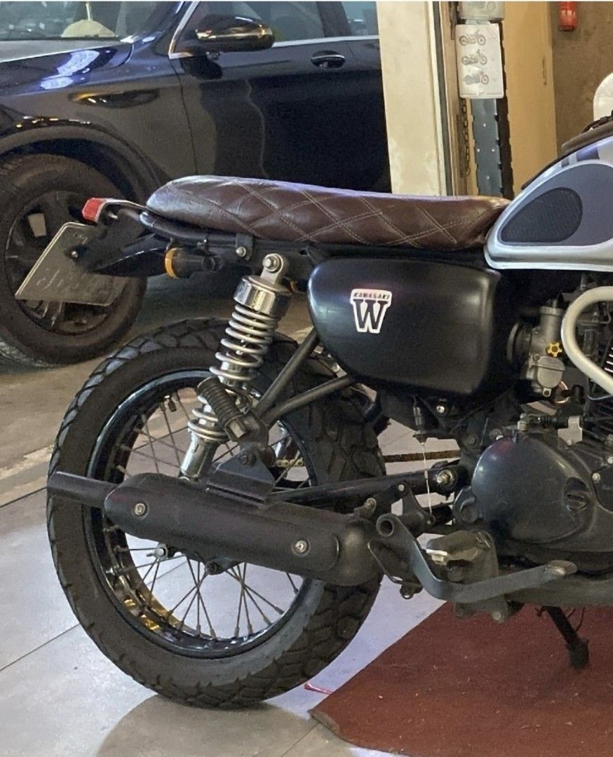 Kawasaki w175 - custom scrambler, Motorcycles, Motorcycle Accessories ...