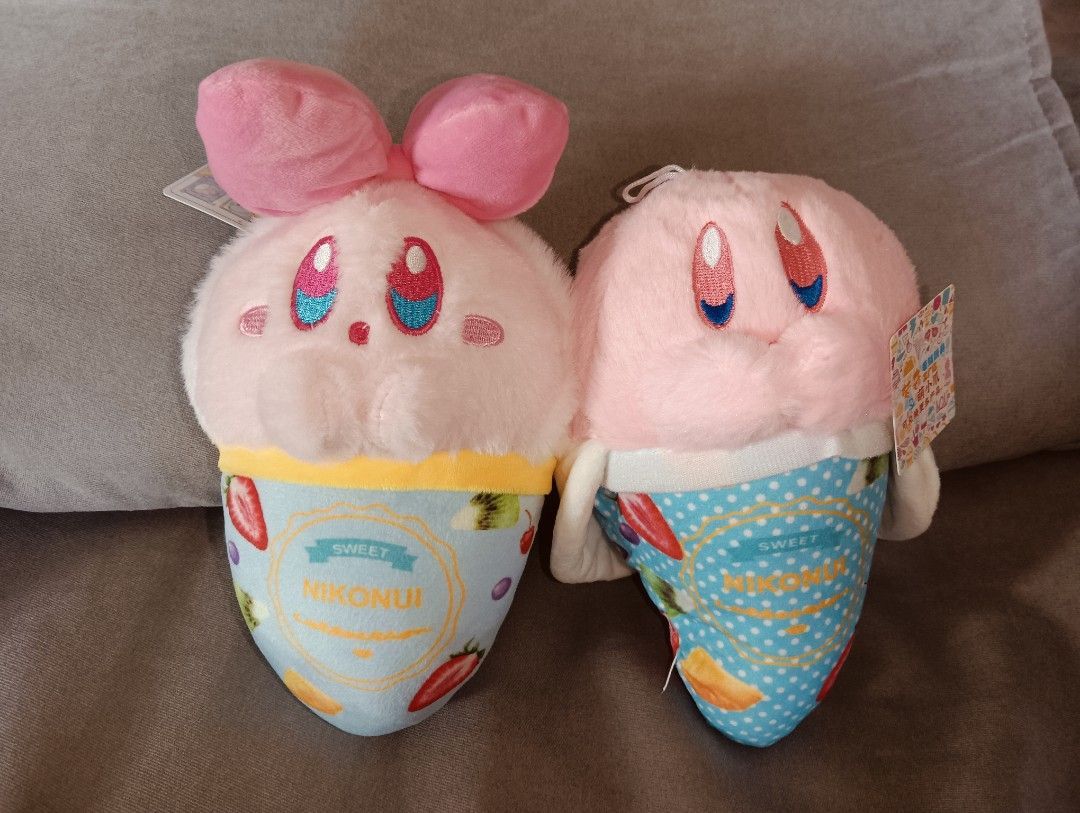 Kirby ice cream parfait plushie soft toys Hobbies Toys Toys Games on Carousell