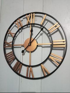 Large metal wall clock 40cm, 50cm, 60cm, 80cm