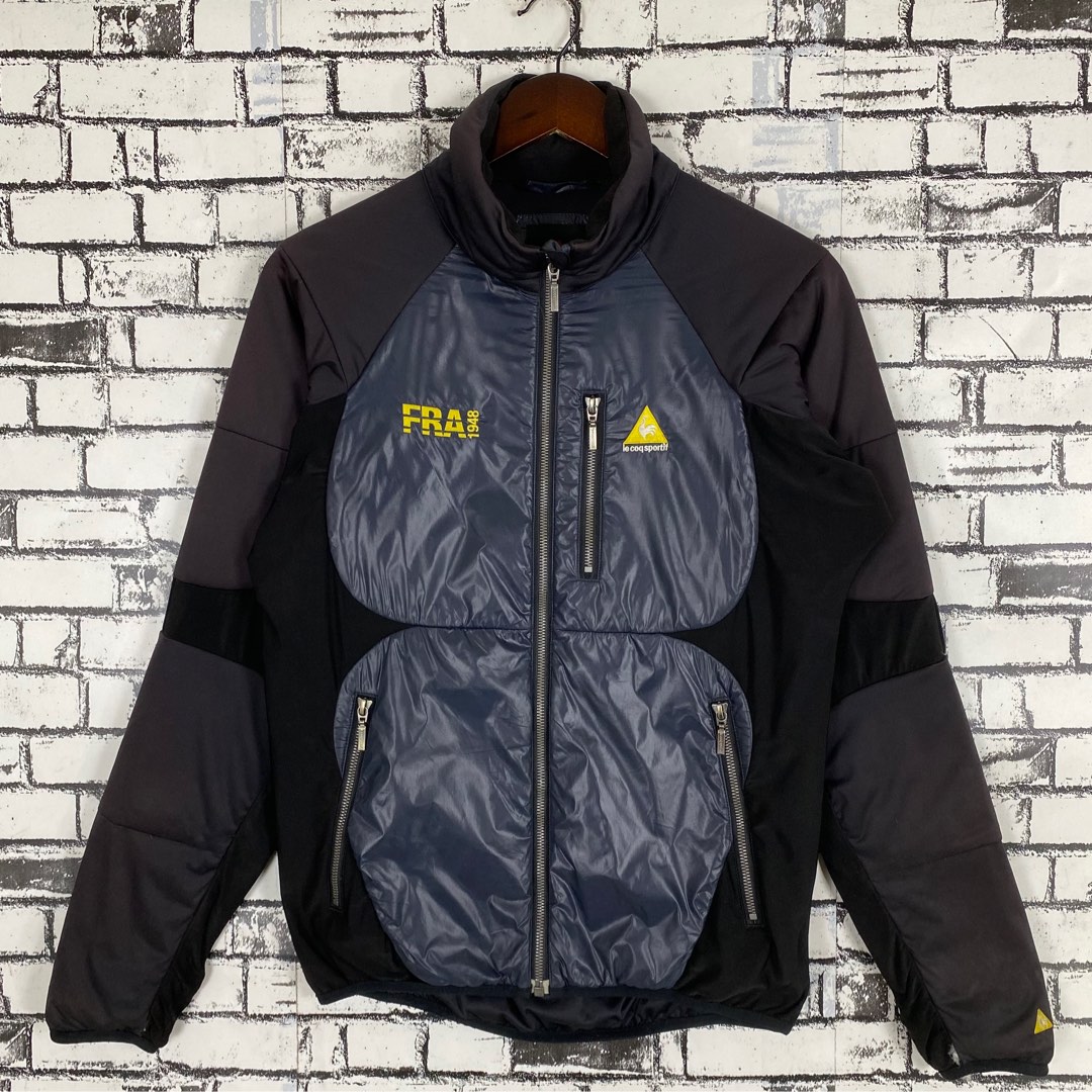 Le coq sportif jacket zip deals