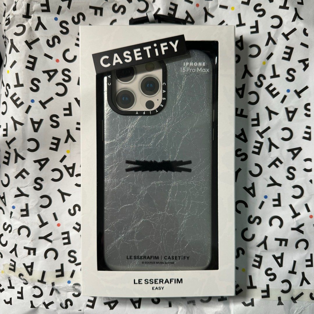 LE SSERAFIM Casetify 手機殼iPhone 15 Pro Max, 手提電話, 電話及其他 