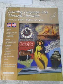 Learning Language Arts Through Literature  The Gold Book British Literature