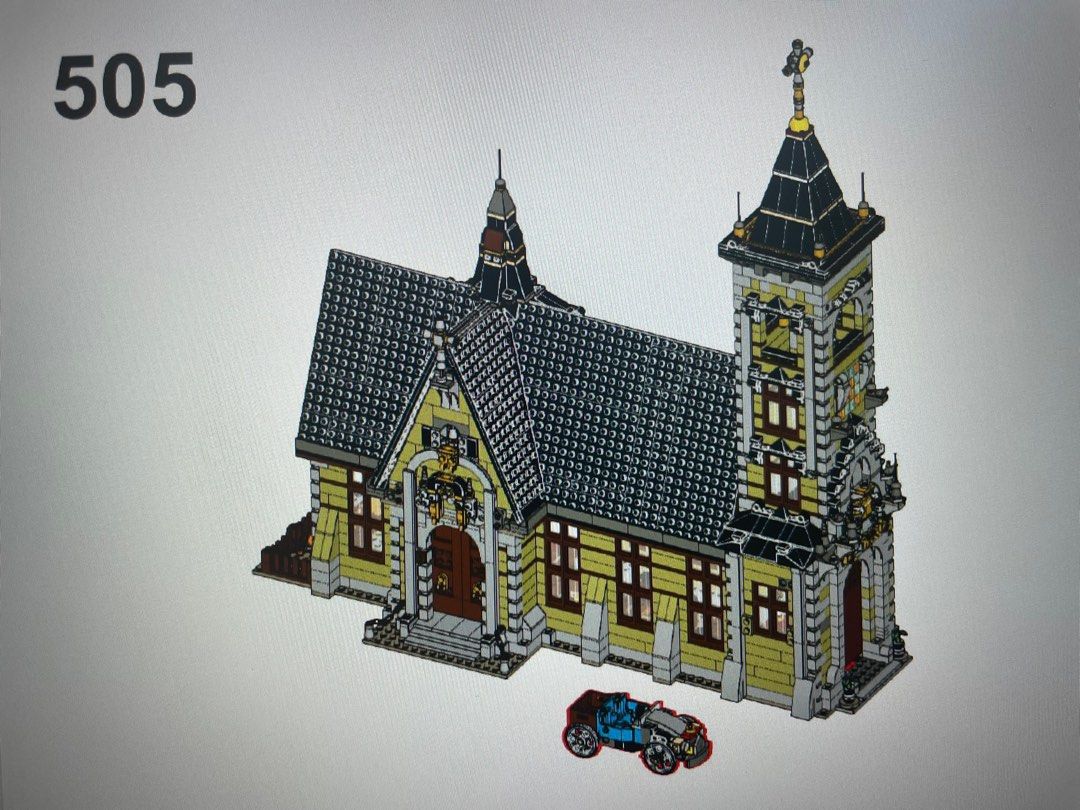 Lego 10273 Moc haunted house ghost mansion house instructions Carousell