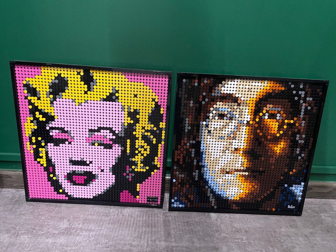 John lennon lego best sale art