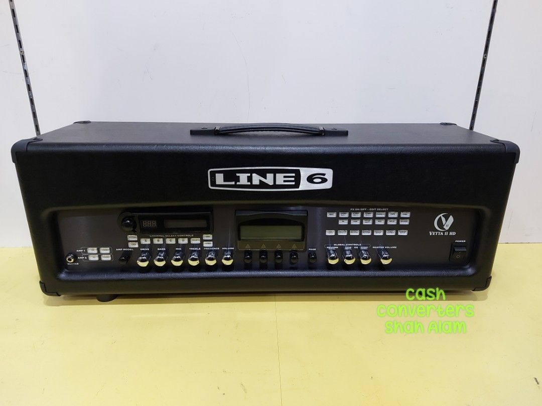 Line 6 Vetta ii HD Guitar Head Amplifier 300watts Comes With Stepdown 110V