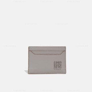 Loewe Anagram Plain Cardholder Card Case in Pebble Grain Calfskin