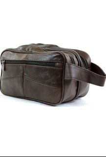 LORENZ VANITY LEATHER BAG FOR MEN (NEW WITH DEFECTS)