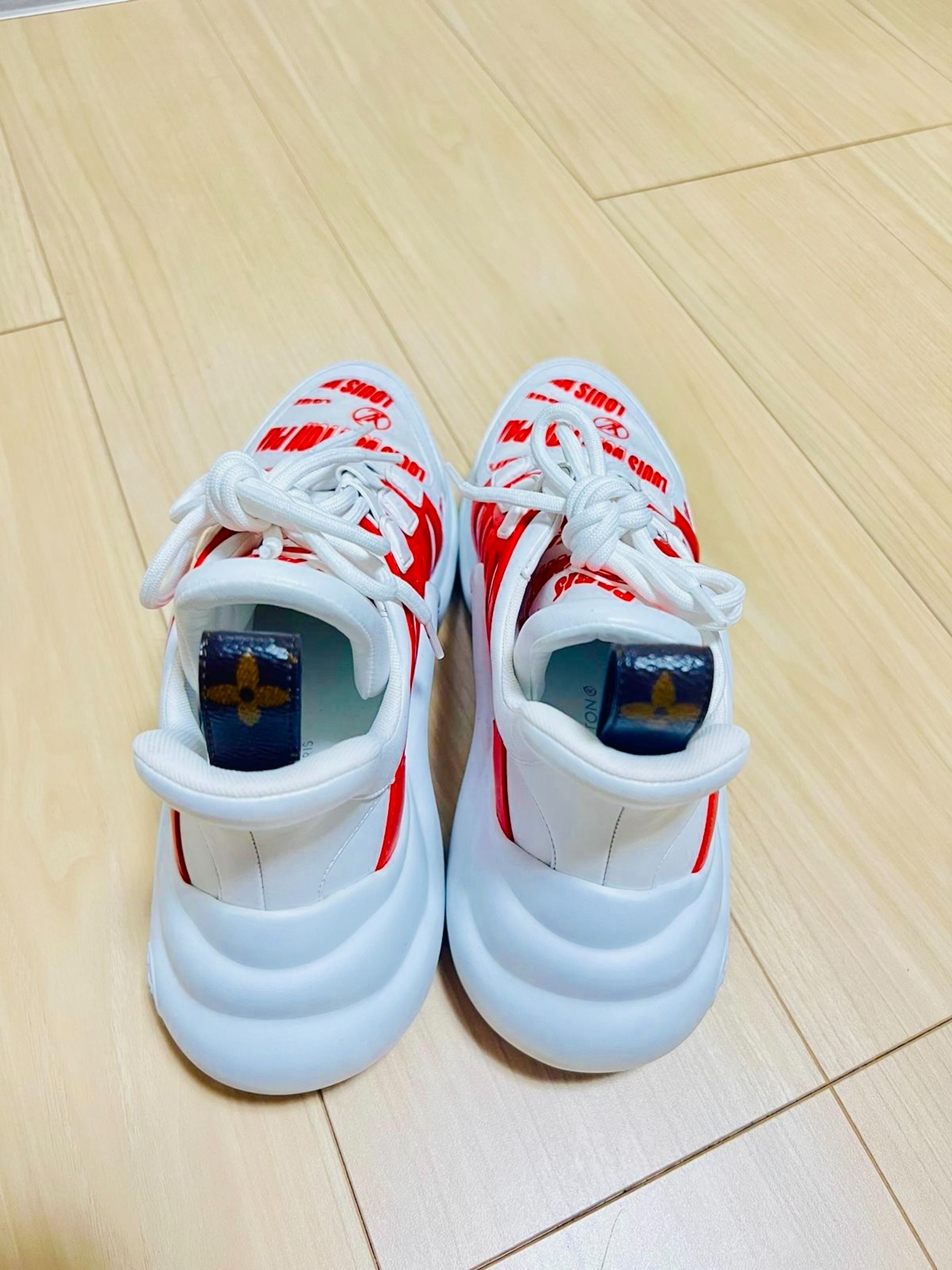 Almostnew-woLouis Vuitton Sneaker LV Archelight Red