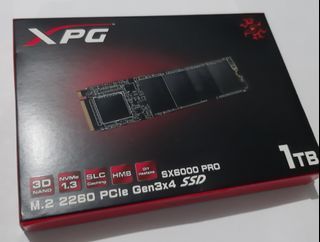 XPG SX6000 M.2 NVMe 2280 PCIe SSD 1TB