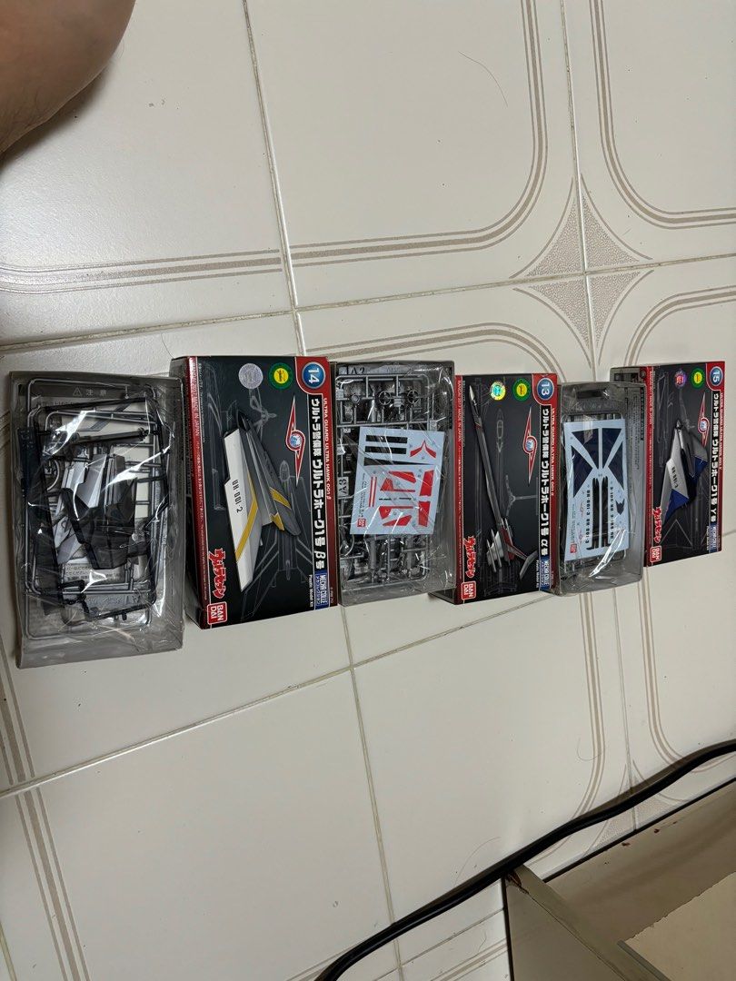 Mini ultraman plane model (Category: Gundam Model Kits) located in Singapore. Submitted by magus82sg (Listing ID 1290326159, Image 2). Description: Selling 3 box in set Need tools to assemble the model .