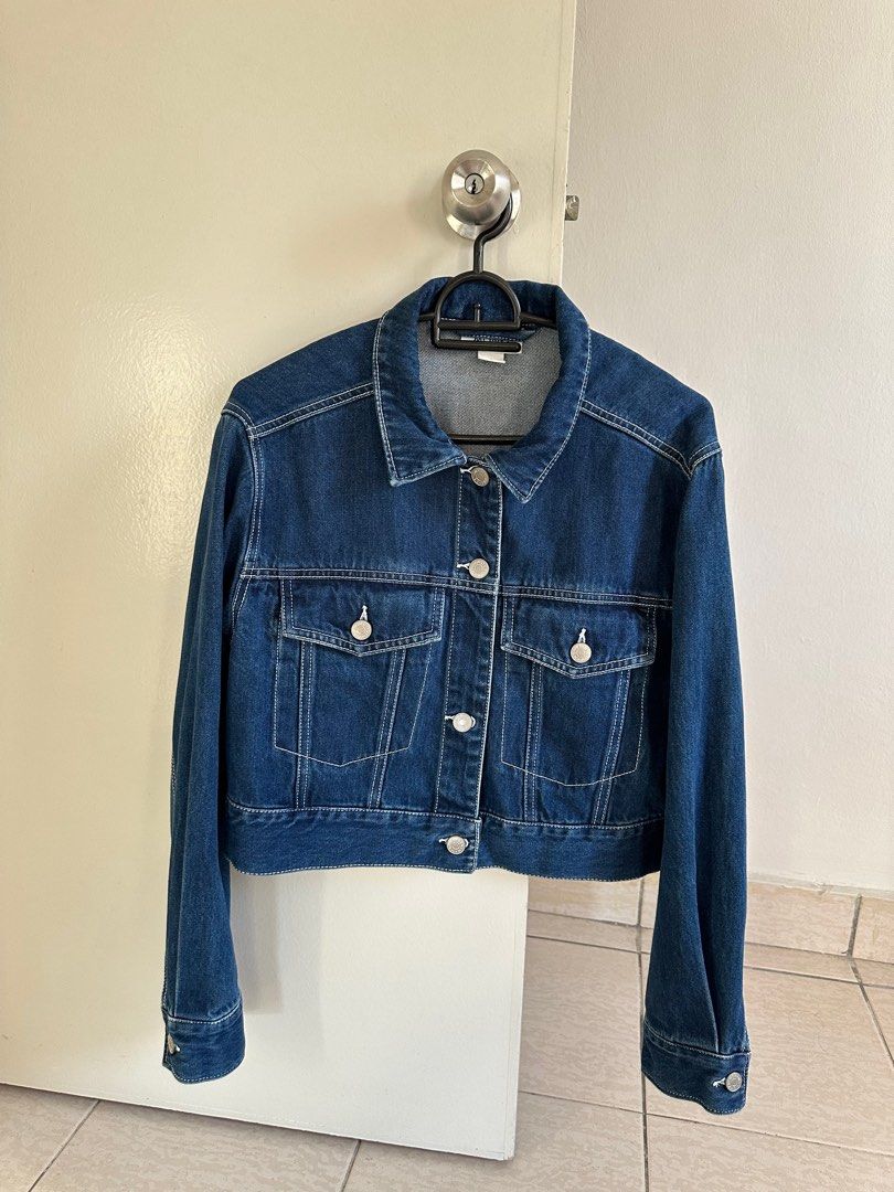 Monki classic denim jacket sale