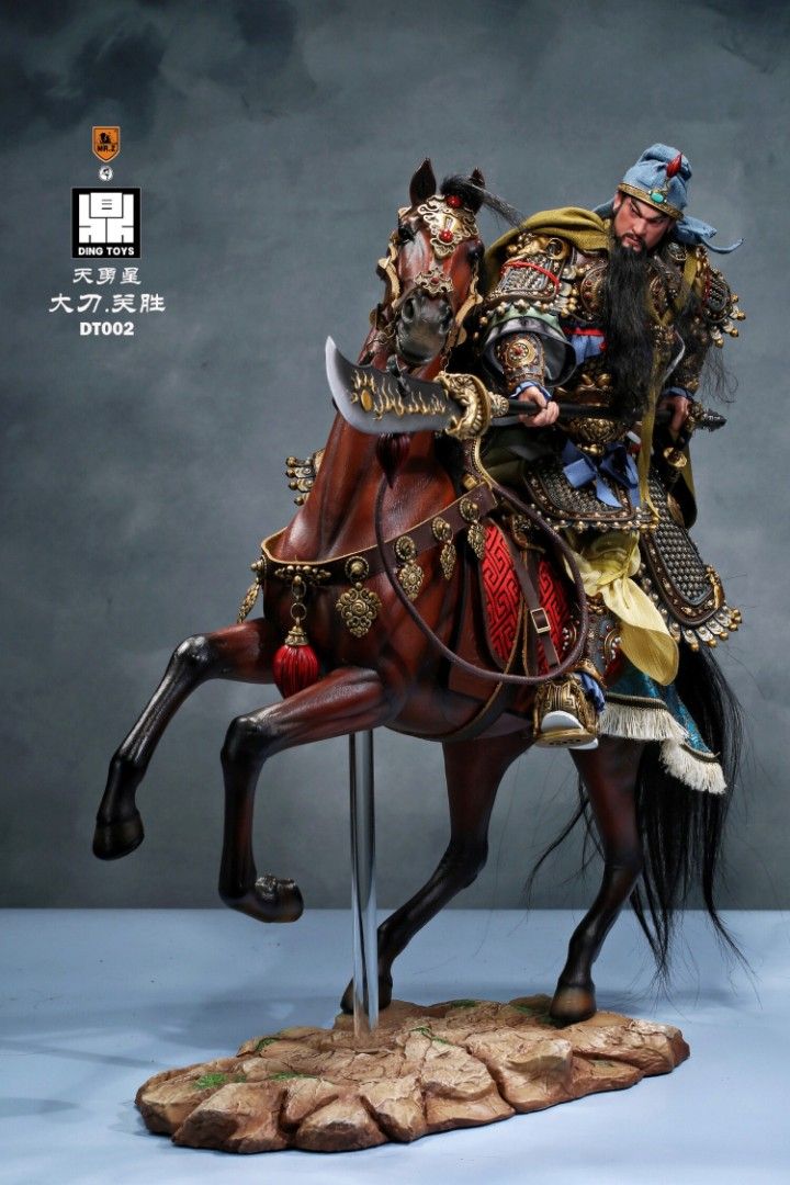 Mr Z x DING TOYS 1/6 天勇星水浒传大釖关胜DT002 Water Margin