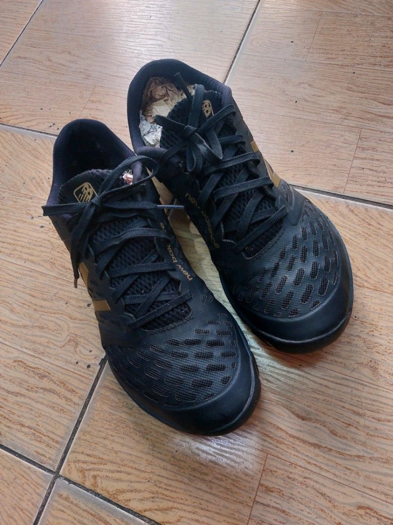 NB New Balance Minimus 20v4 Cross Trainer Men s Shoes Black Grey Gold 27 cm