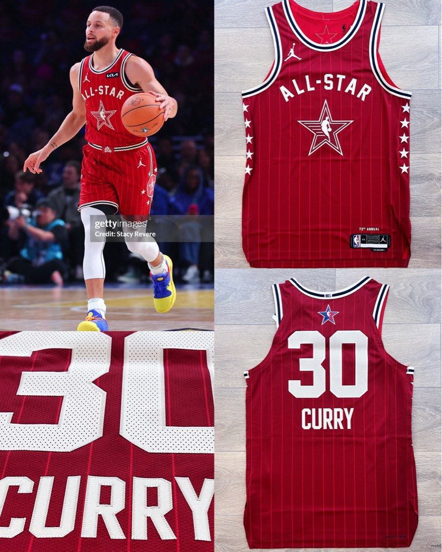 Nba Stephen Curry All Star 2024 AU jersey🌟, 男裝, 運動服裝- Carousell