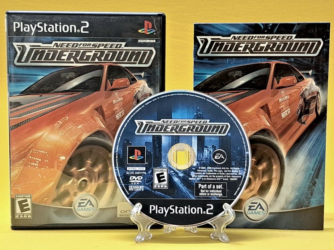 🔥NEED FOR SPEED UNDERGROUND🔥 PS2, Video Gaming, Video Games, PlayStation  on Carousell