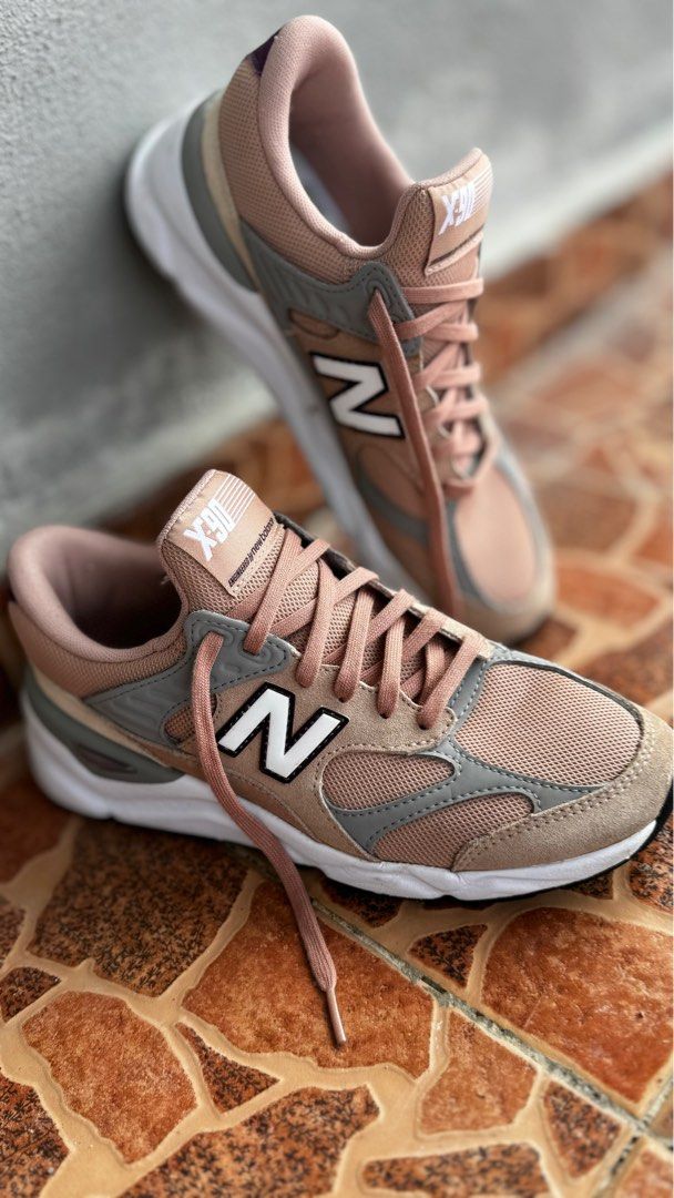 New balance x 90 pink store