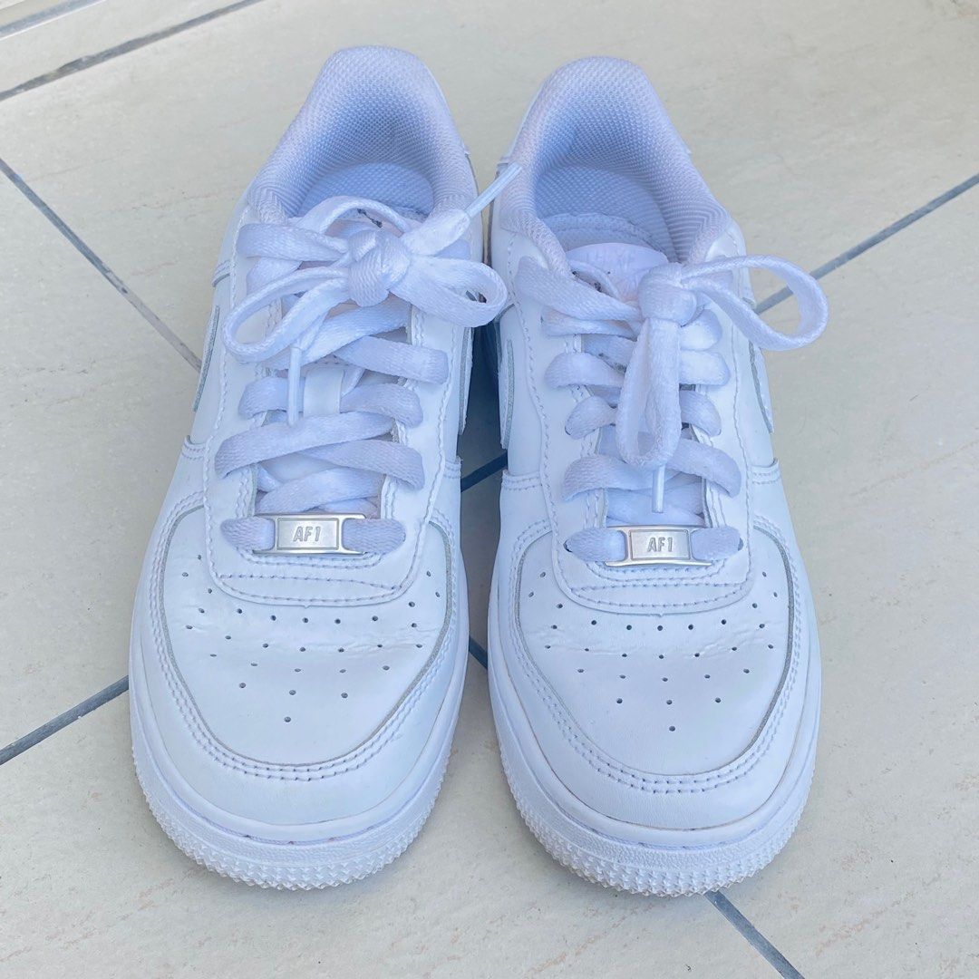 jd air force 1 junior white
