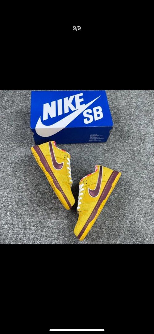 nike sb lobster yellow