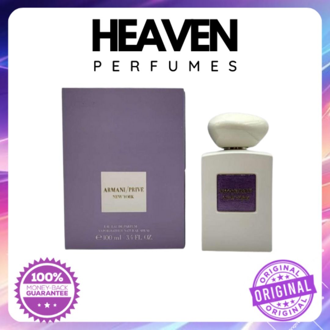 ⭐(P918) GIORGIO ARMANI PRIVE NEW YORK EDP 100ML PERFUME, Beauty