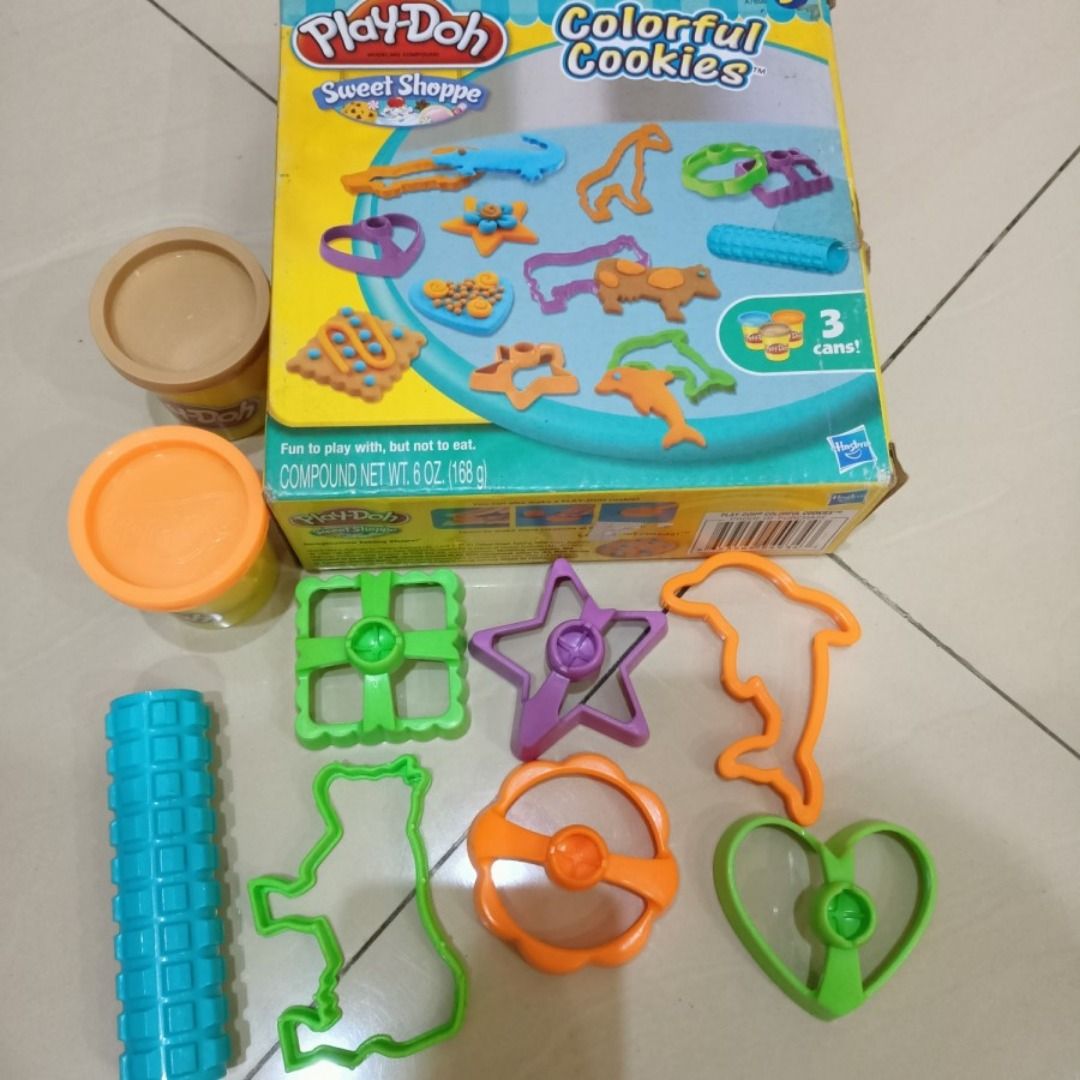 play doh sweet colorful cookies Toys Collectibles Mainan di