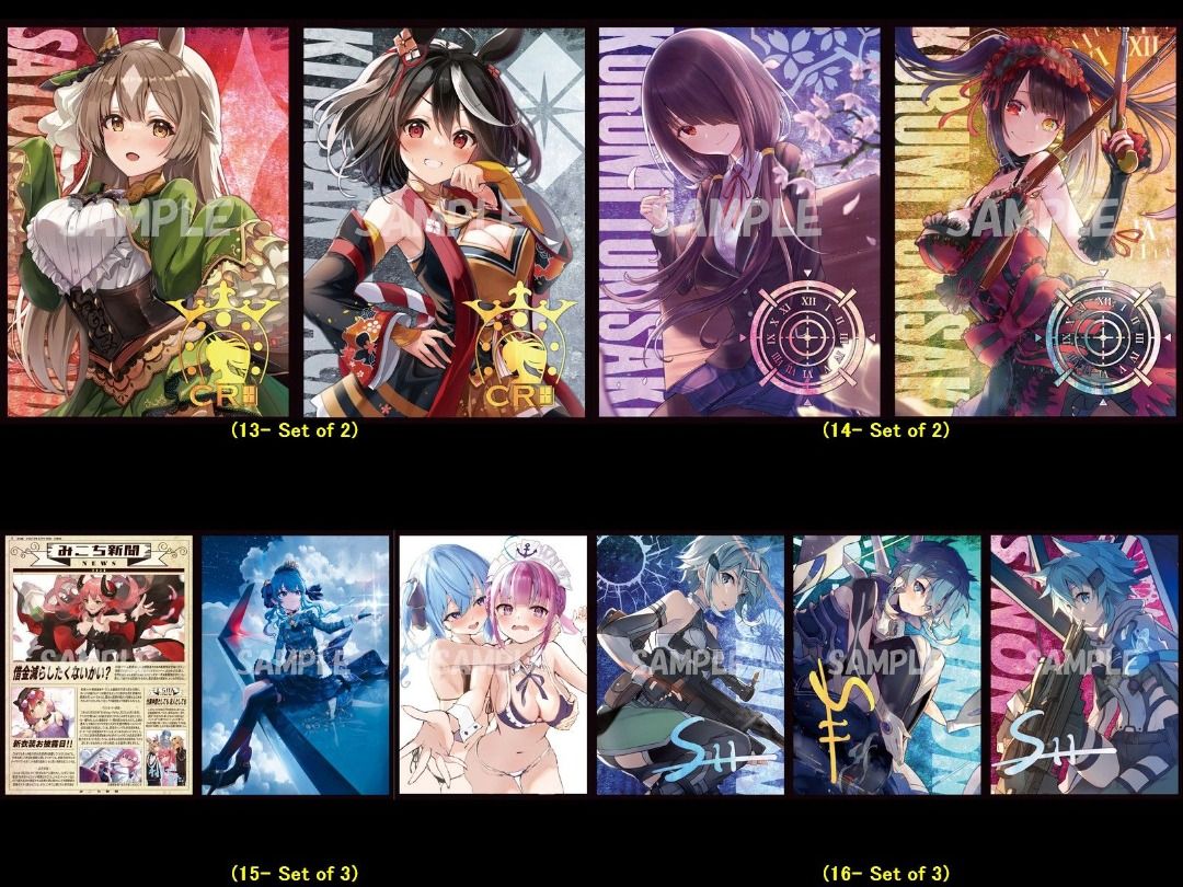 [PO till 1 March 2024] Summer Fes Comiket [GOC] card Sleeve Playmat ...