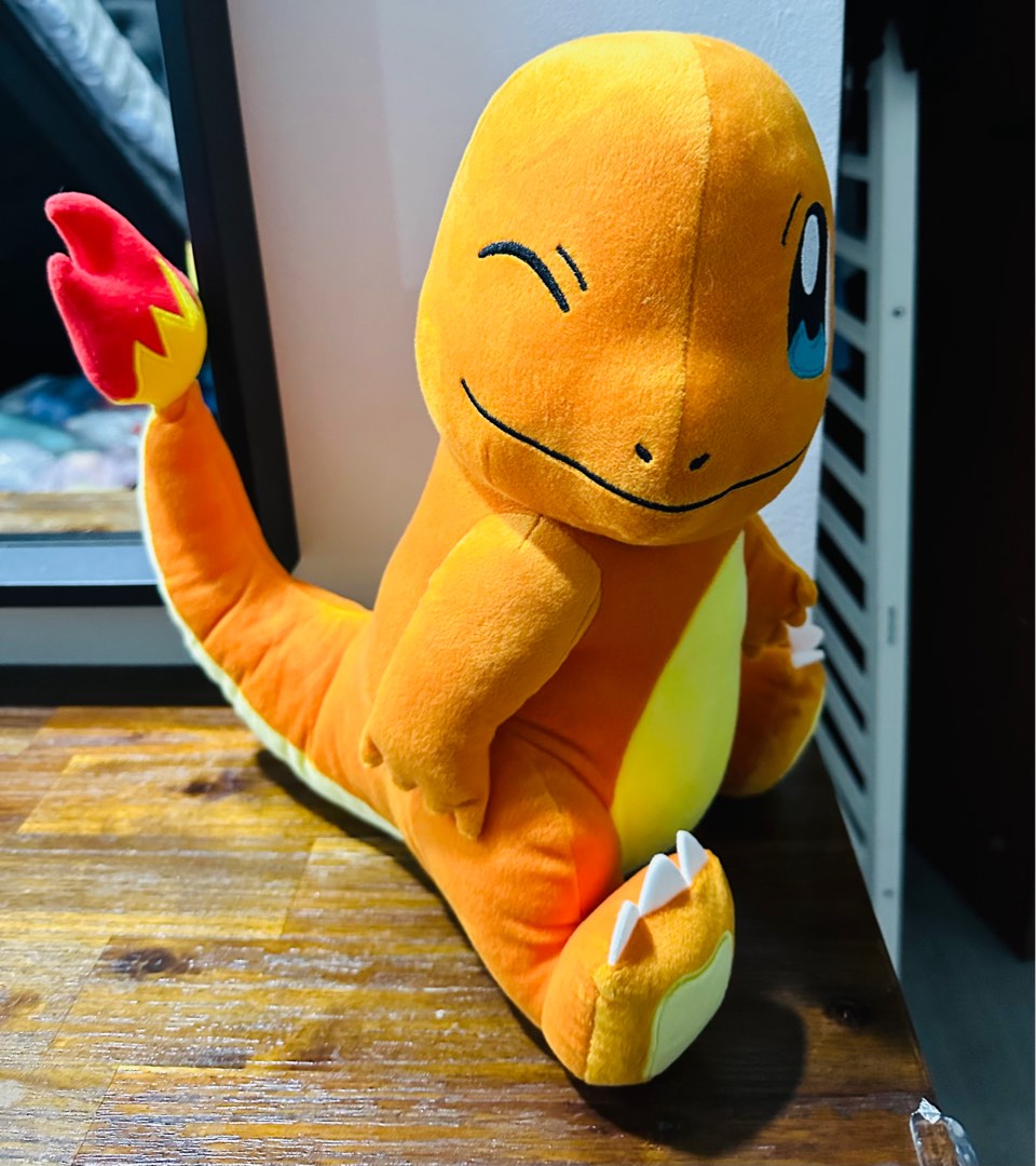 Big charmander plush deals