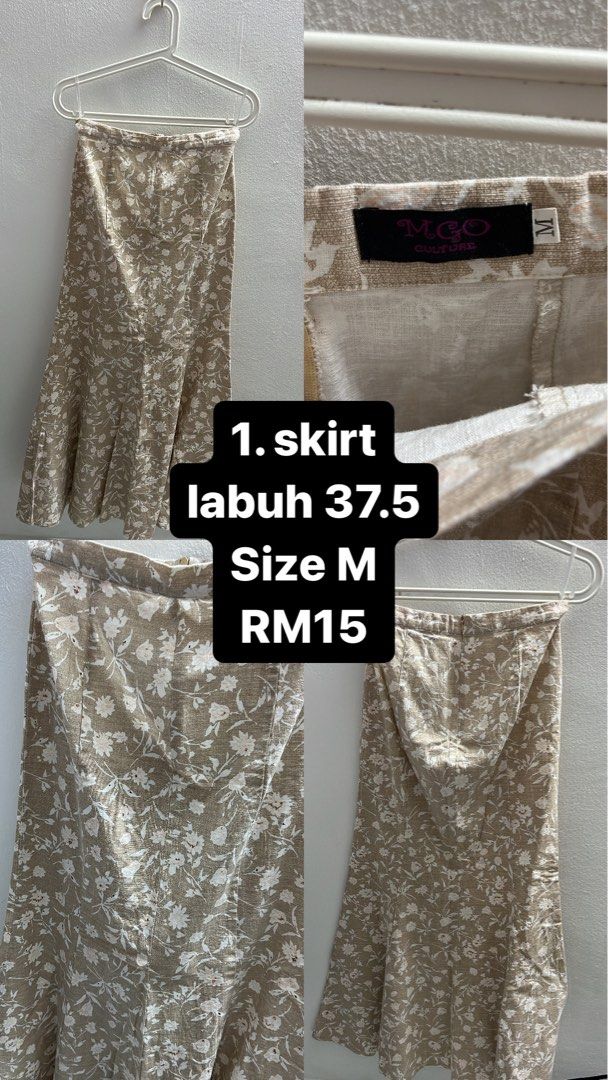 Preloved items (Category: Tops) located in Kuala Lumpur. Submitted by ainanayli (Listing ID 1290437285, Image 1). Description: pls help me to clear my wardrobee! 🌟🌟.