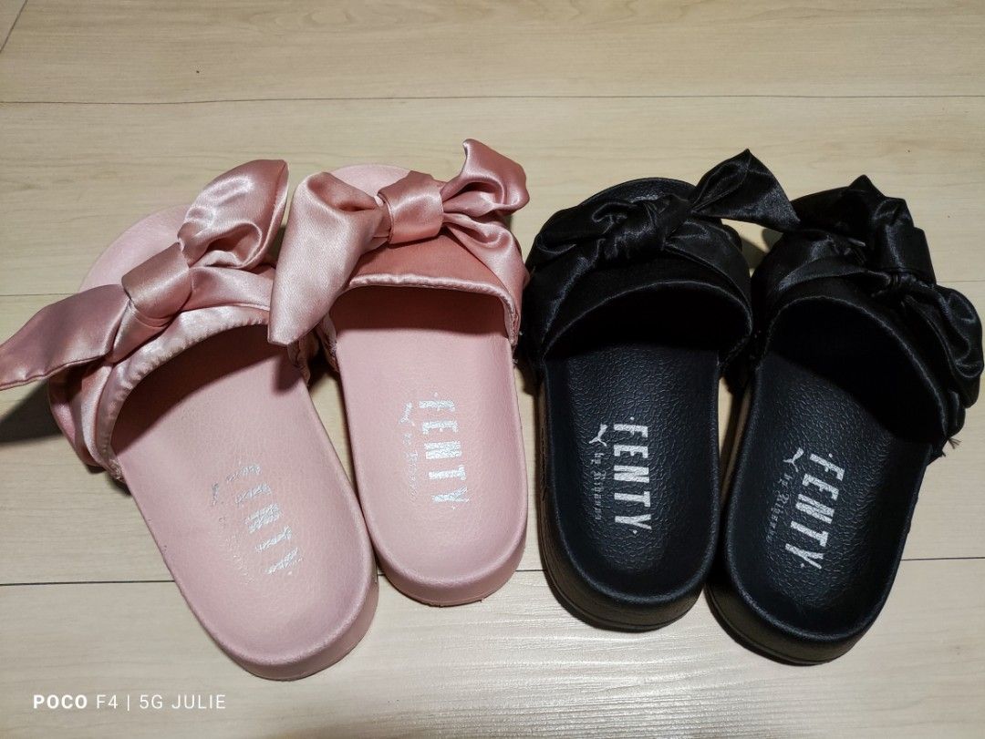 Rihanna fenty slides colors cheap