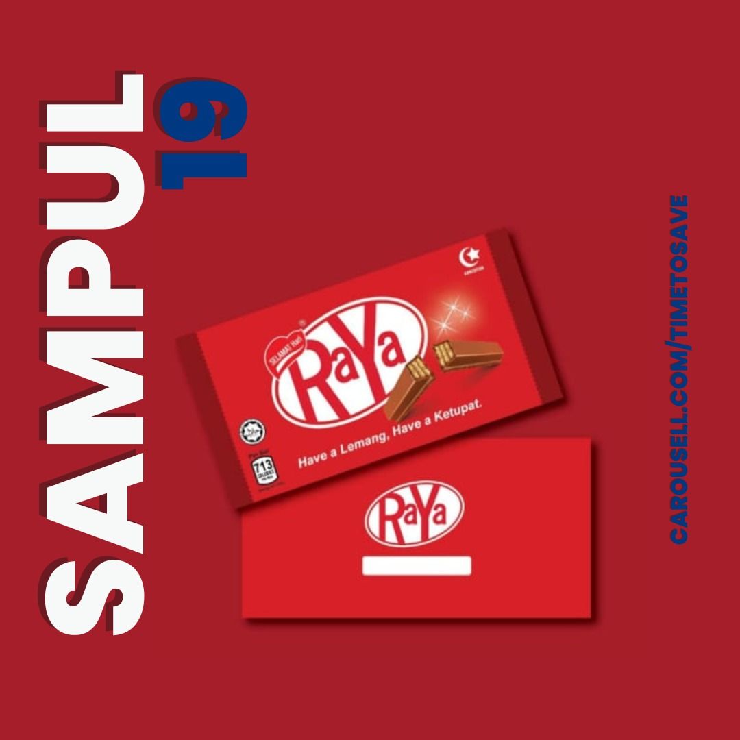 Raya Money Envelope / Sampul Duit Raya ( Set F - Chocolate Edition ...