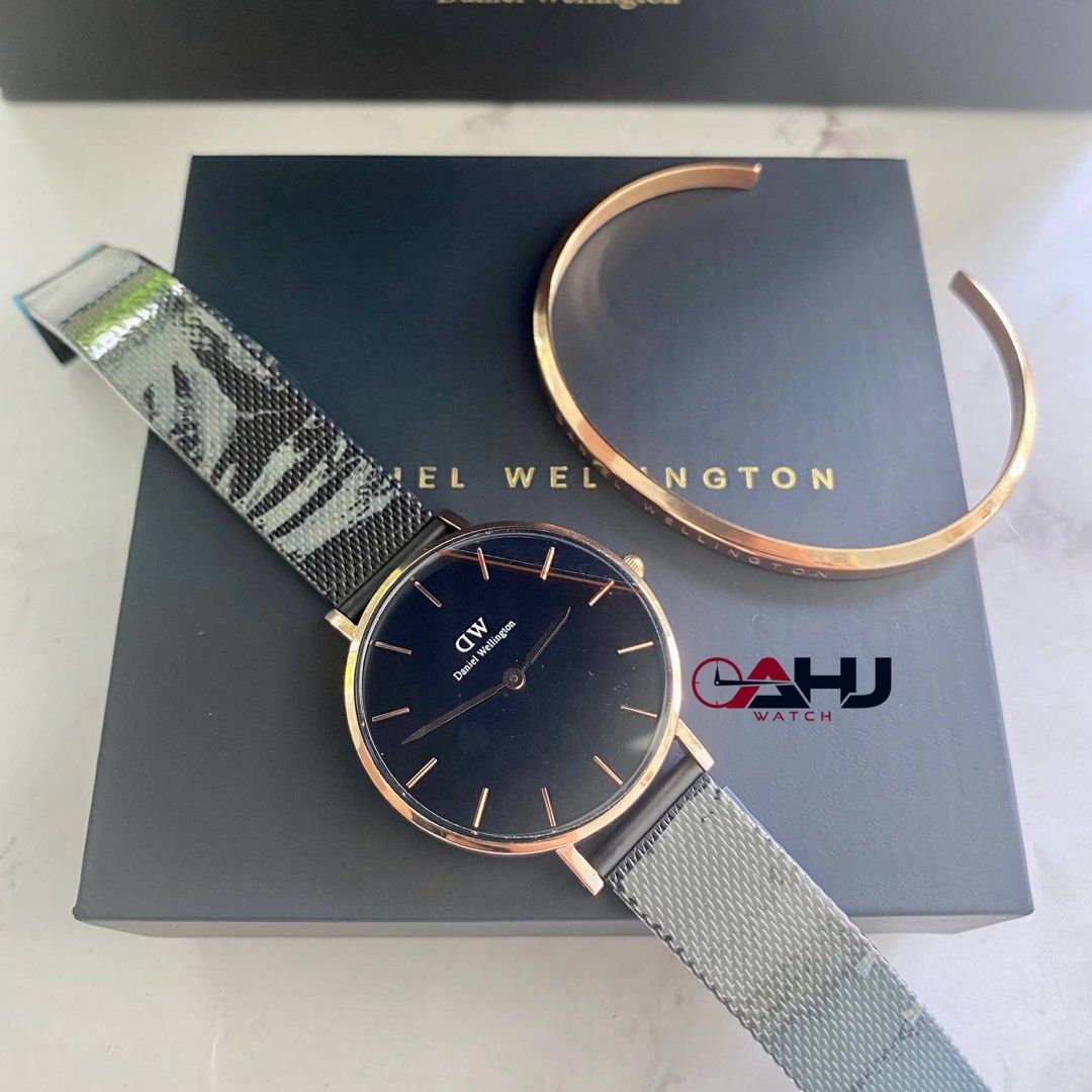 RESTOCK ORIGINAL DANIEL WELLINGTON PETITE ASHFIELD SET LADIES